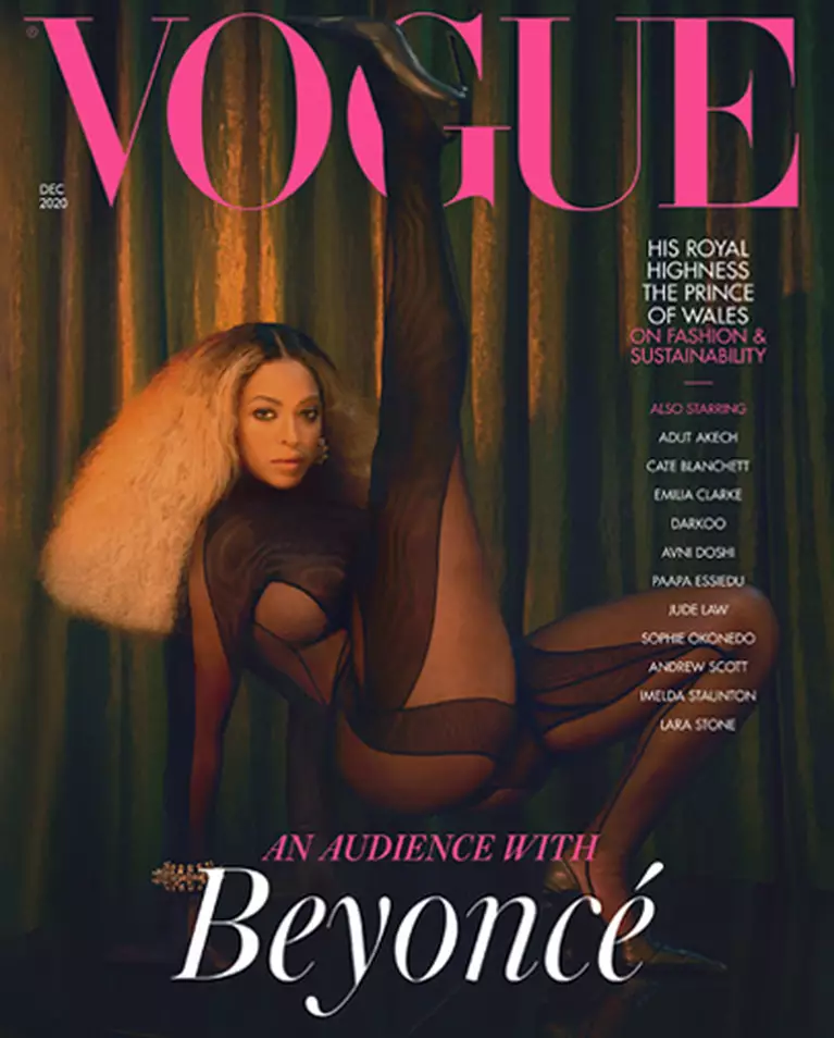 Beyoncé auf dem Cover der Vogue