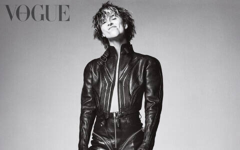 Timothée Chalamet posiert in massgefertigter Mugler-Kreation für das Cover der britischen Vogue